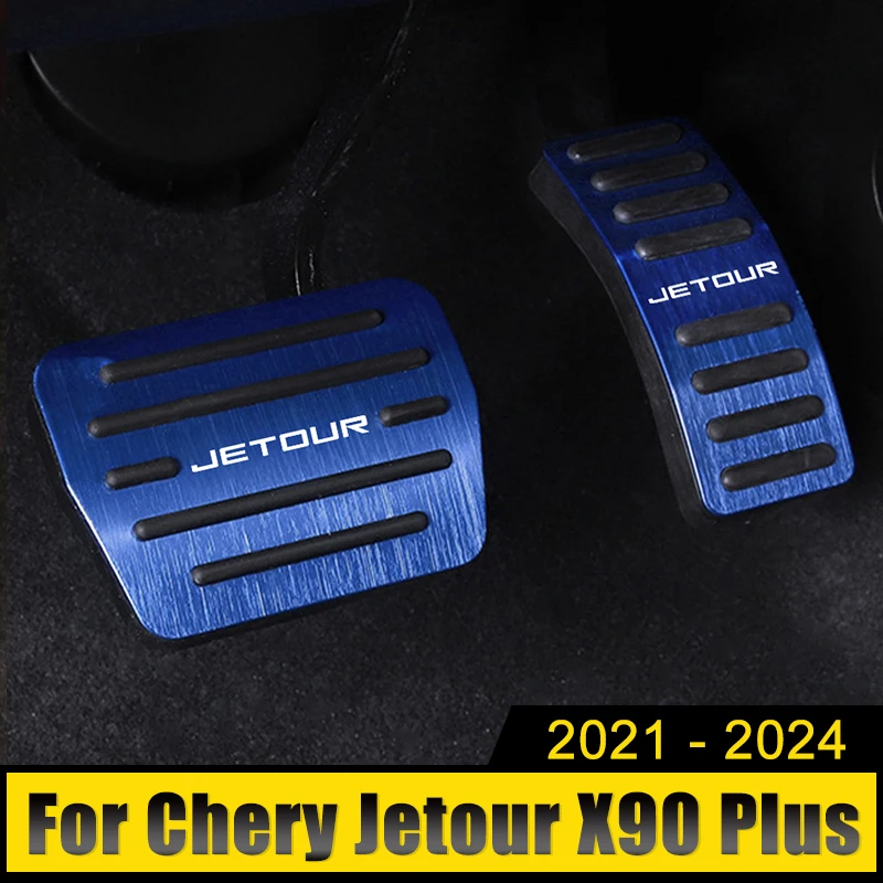 Aluminum Alloy Car Fuel Gas Accelerator Brake Pedals Non-Slip Cover Case Pads For Chery Jetour X90 Plus 2021 2022 2023 2024
Aluminum Alloy Car Fuel Gas Accelerator Brake Pedals Non-Slip Cover Case Pads For Chery Jetour X90 Plus 2021 2022 2023 2024