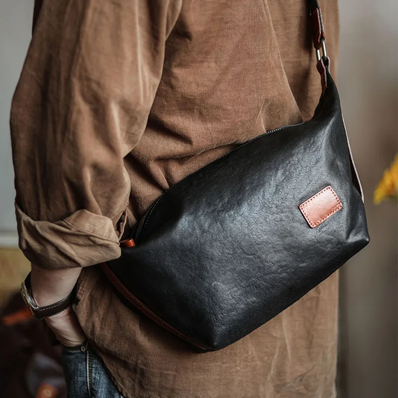 AETOO New leather men's one shoulder crossbody bag cowhide simple commuting backpack tide men's original casual chest bag
AETOO New leather men's one shoulder crossbody bag cowhide simple commuting backpack tide men's original casual chest bag