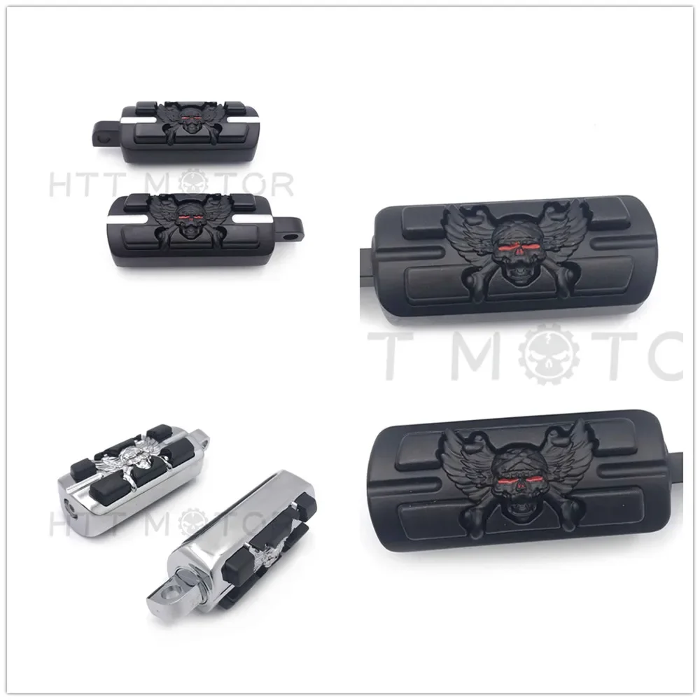 Black Zombie Wing FootPegs For Most Models w/ H-D harley Male Mount-Style Footpeg Aftermarket Free Shipping Motorcycle Parts
Black Zombie Wing FootPegs For Most Models w/ H-D harley Male Mount-Style Footpeg Aftermarket Free Shipping Motorcycle Parts
