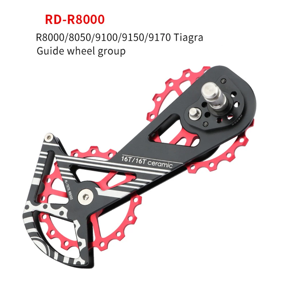 Upgrade Your Bike's Gear System with For shimano R8000 9070 6800 9000 Bearing Oversized Derailleur Pulley Wheel
Upgrade Your Bike's Gear System with For shimano R8000 9070 6800 9000 Bearing Oversized Derailleur Pulley Wheel