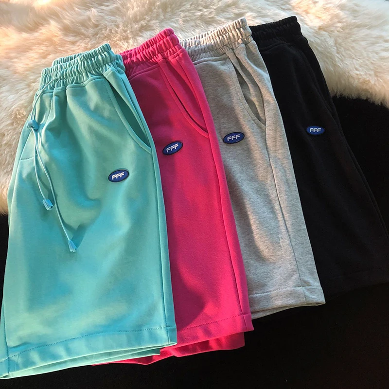 Gidyq Harajuku Women Casual Sports Shorts Korean Fashion Letter Print Loose Wide Leg Pants Summer High Waist Female Shorts New
Gidyq Harajuku Women Casual Sports Shorts Korean Fashion Letter Print Loose Wide Leg Pants Summer High Waist Female Shorts New