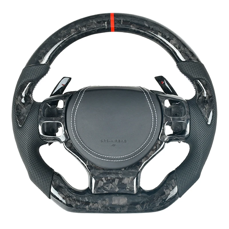 

Customized Car Interior Accessories Carbon Fiber Steering Wheel For Lexus ES250 RX300 GS NX RX CT200 IS