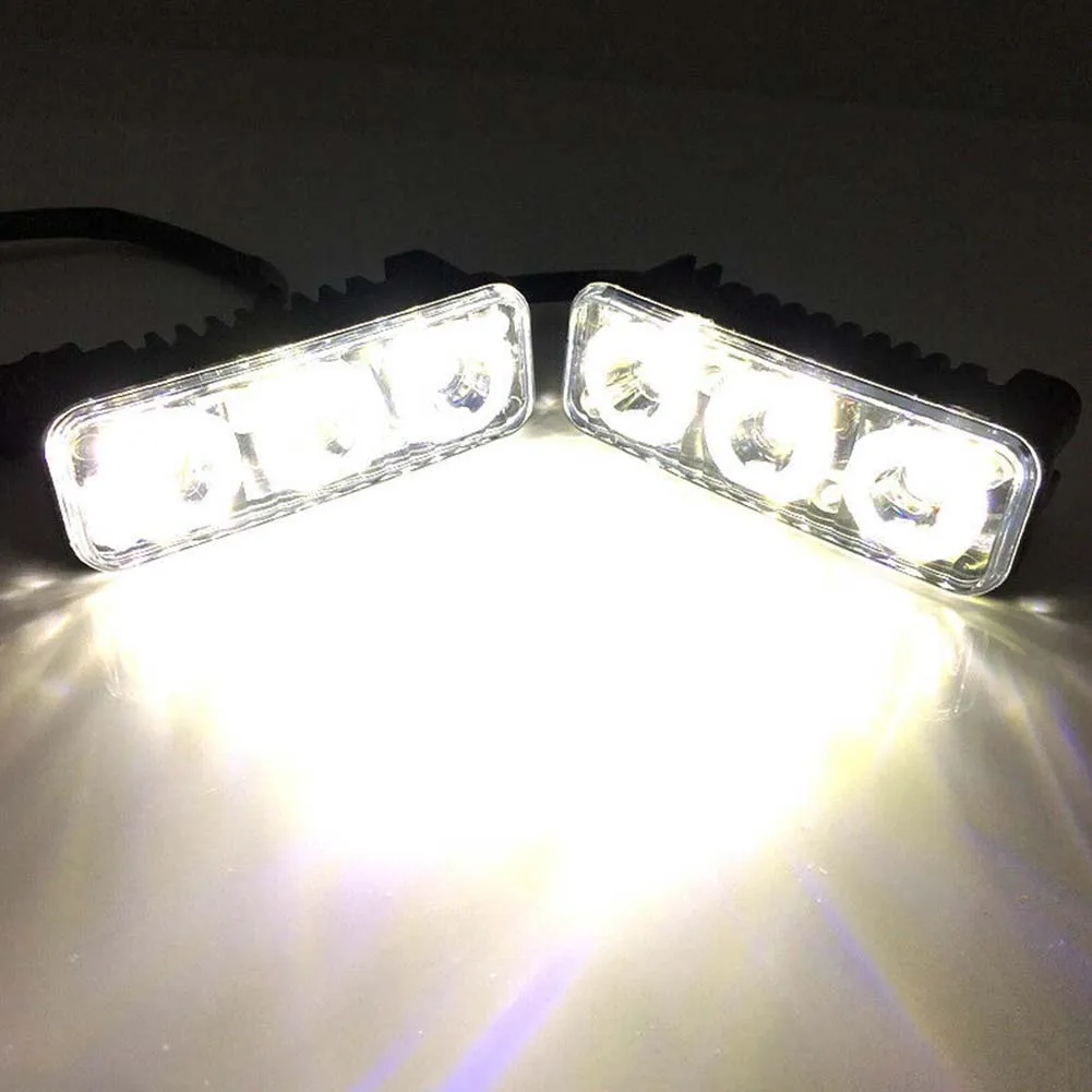 2pcs LED Car Daytime Running Light Super White High Power Car DRL Daytime Running Light Fog Lamp For SUV Vans Trucks Boats
2pcs LED Car Daytime Running Light Super White High Power Car DRL Daytime Running Light Fog Lamp For SUV Vans Trucks Boats