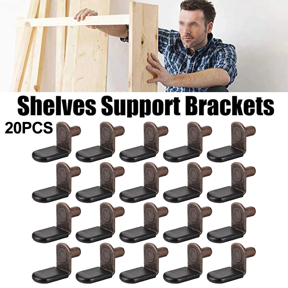 20Pcs Shelf Brackets Support Studs Pegs Pin Shelves Seperator Fixed Cabinet Cupboard Furniture Shelf Wall Mount Bracket Holder
20Pcs Shelf Brackets Support Studs Pegs Pin Shelves Seperator Fixed Cabinet Cupboard Furniture Shelf Wall Mount Bracket Holder