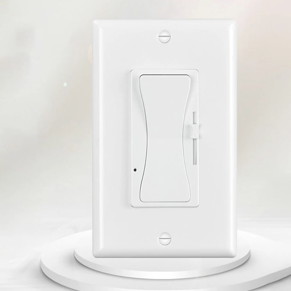 Premium Wall mounted Dimmer Switch Smooth and Effortless Brightness Adjustment for LED Halogen and Incandescent Lamps
Premium Wall mounted Dimmer Switch Smooth and Effortless Brightness Adjustment for LED Halogen and Incandescent Lamps