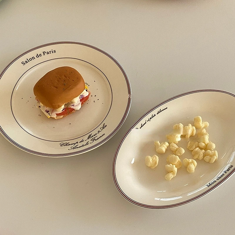 Nordic Minimalist Tableware, Ceramic Plate, Korean Alphabet, Western Food, Ceramic Breakfast, Oval Plate, Dessert Plate
Nordic Minimalist Tableware, Ceramic Plate, Korean Alphabet, Western Food, Ceramic Breakfast, Oval Plate, Dessert Plate