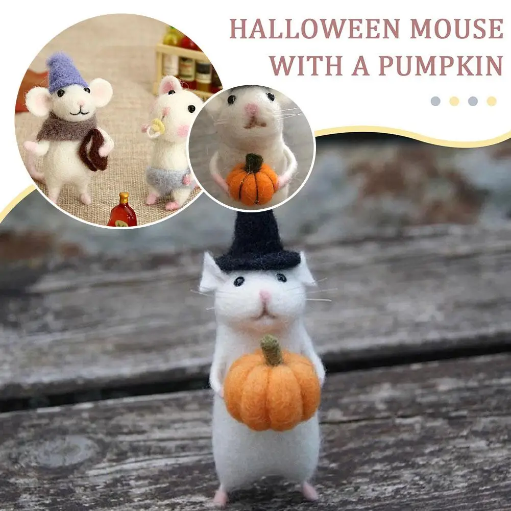 No Finish 2023 Хэллоуин Hallowmas Рождество мышь торт игрушка мыши кукла Войлок набор с Mose животные иглы смешные DIY Тыква W R7P8
No Finish 2023 Хэллоуин Hallowmas Рождество мышь торт игрушка мыши кукла Войлок набор с Mose животные иглы смешные DIY Тыква W R7P8