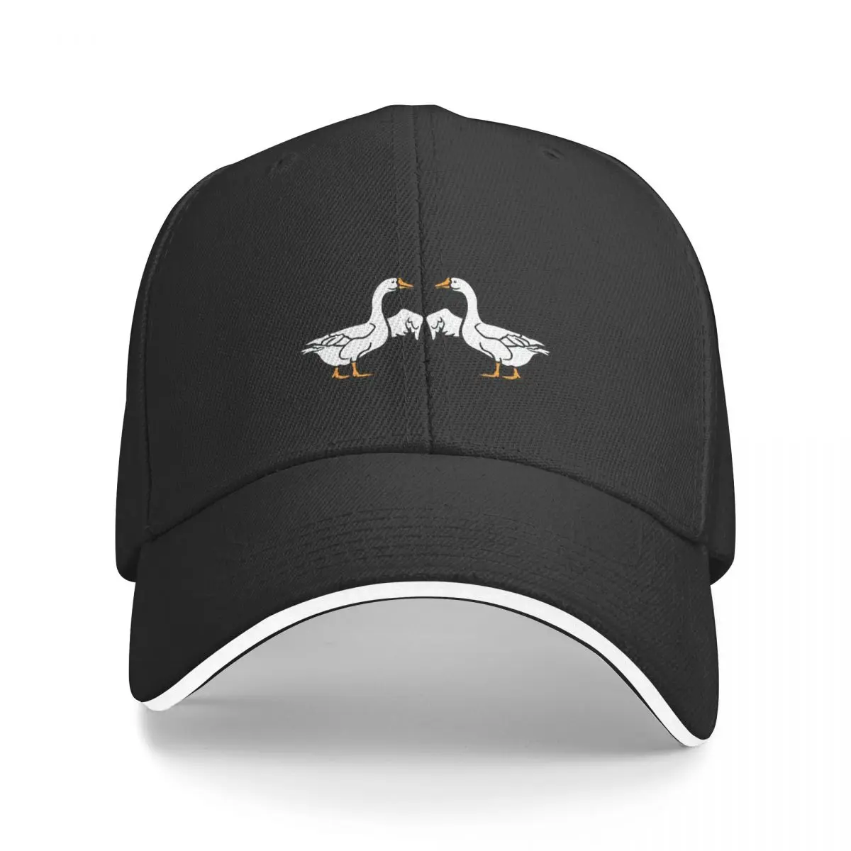 

Goose Bumps - Geese fist bumps Baseball Cap Anime Hat Cosplay custom Hat Custom Cap For Women Men's