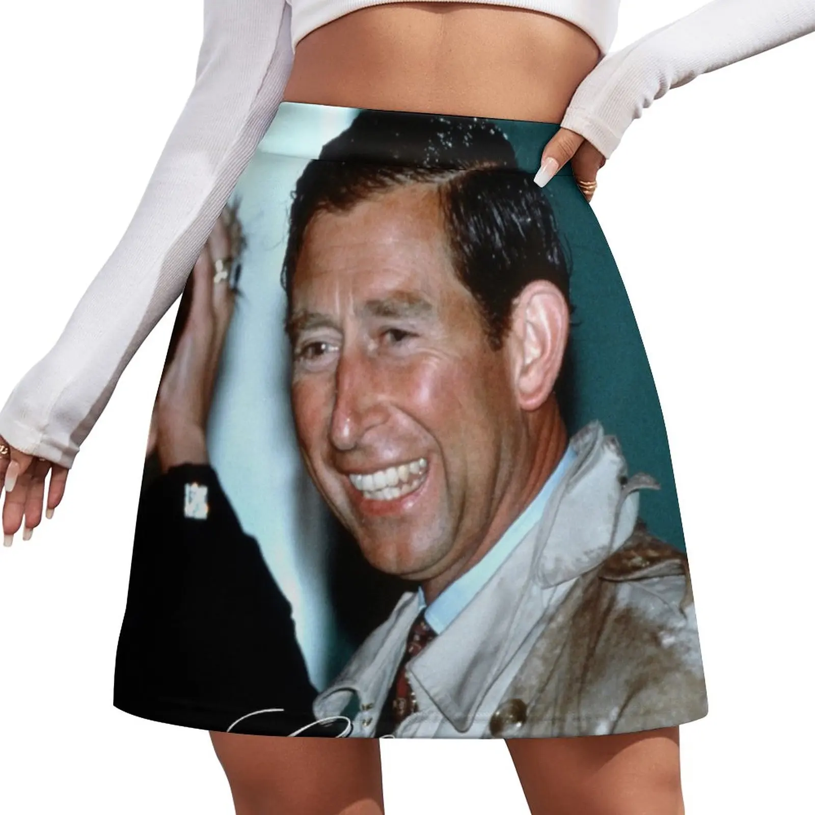 

HRH Prince Charles Mini Skirt shorts women's clothing korea stylish japanese style women's clothing trend 2023