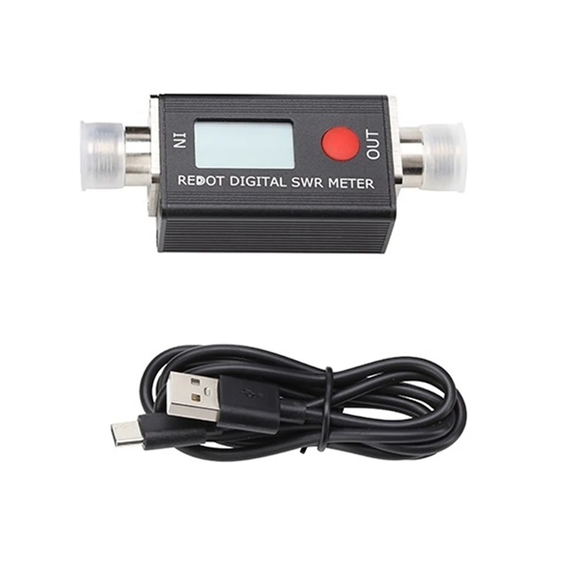 1 Set Digital SWR Meter RD106P Digital SWR Meter 120W FMB VHF UHF80-999Mhz Standing-Wave 1.00-99.9 Support DMR Walkie Talkie
1 Set Digital SWR Meter RD106P Digital SWR Meter 120W FMB VHF UHF80-999Mhz Standing-Wave 1.00-99.9 Support DMR Walkie Talkie