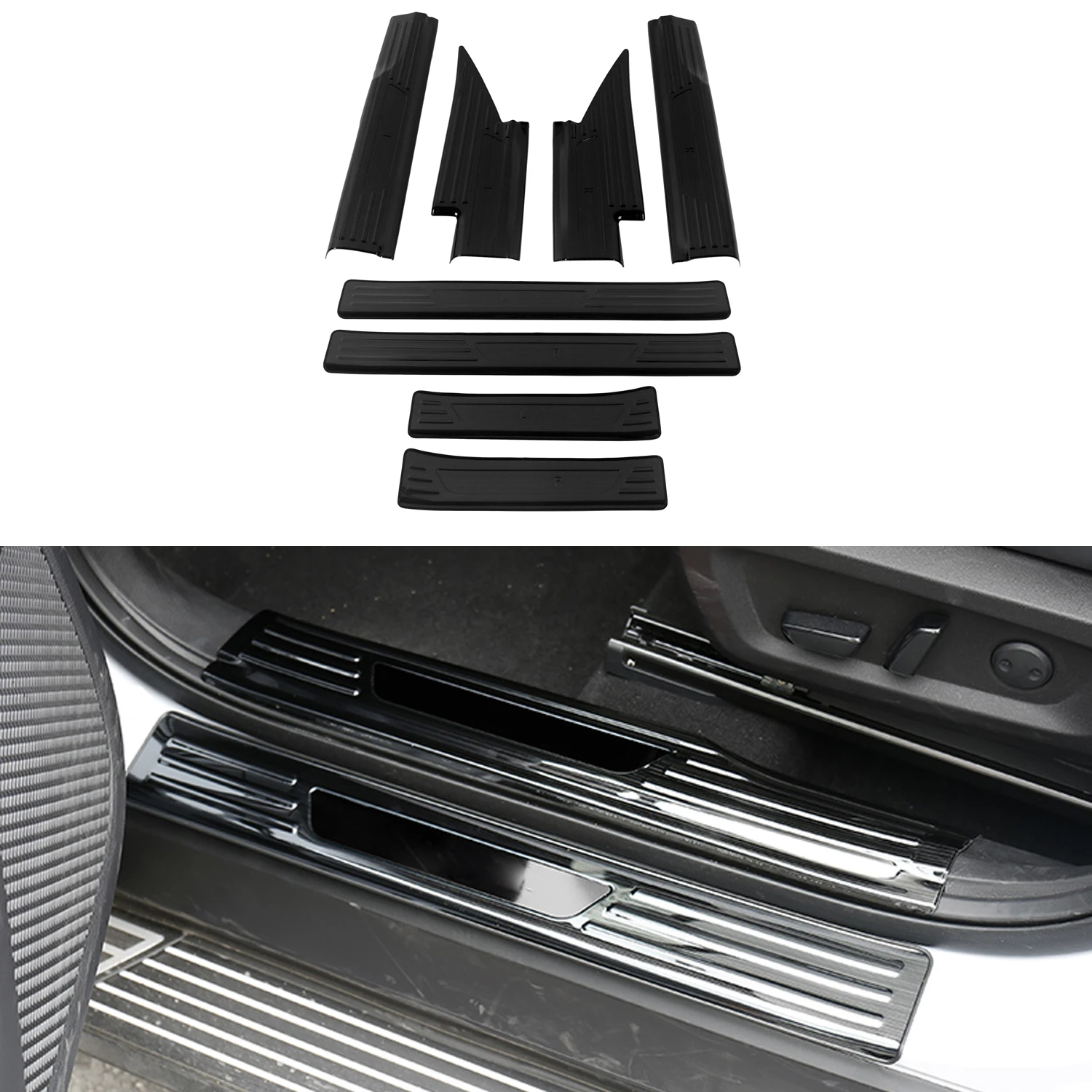 For Mitsubishi Outlander 2022 2023 Car Accessories Stainless Steel Inner&Outer Rear Bumper Protect Sill Trunk Plate Cover 8pcs
For Mitsubishi Outlander 2022 2023 Car Accessories Stainless Steel Inner&Outer Rear Bumper Protect Sill Trunk Plate Cover 8pcs