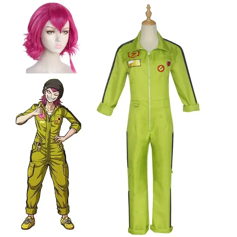Костюм Danganronpa 2 Kazuichi Souda женский, боди для взрослых, унисекс, костюмы на Хэллоуин, карнавал, искусственные костюмы, аниме с париком
Костюм Danganronpa 2 Kazuichi Souda женский, боди для взрослых, унисекс, костюмы на Хэллоуин, карнавал, искусственные костюмы, аниме с париком