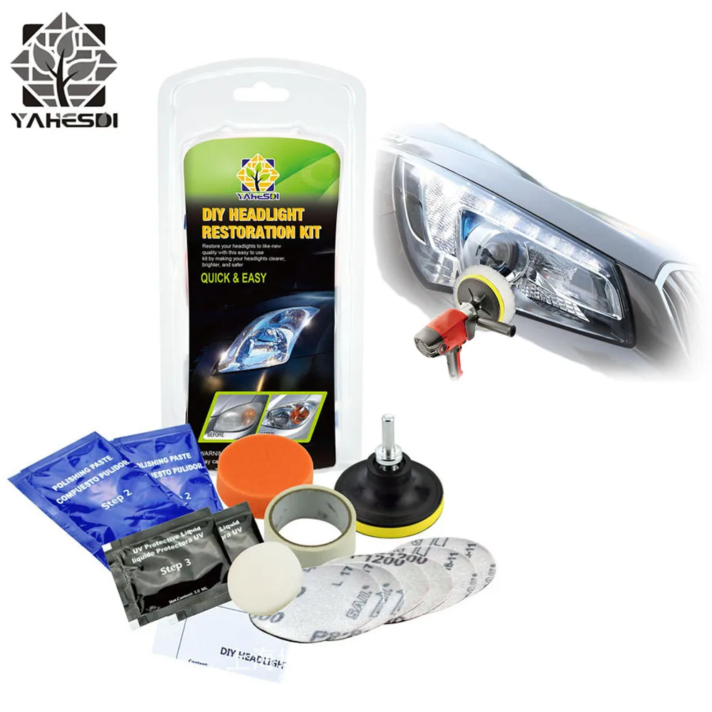 Car Headlight Restoration Kit Chemical Brightener Headlamp Scratch Repair Cleaning Paste Light Lens Polisher Refurbish Tools
Car Headlight Restoration Kit Chemical Brightener Headlamp Scratch Repair Cleaning Paste Light Lens Polisher Refurbish Tools