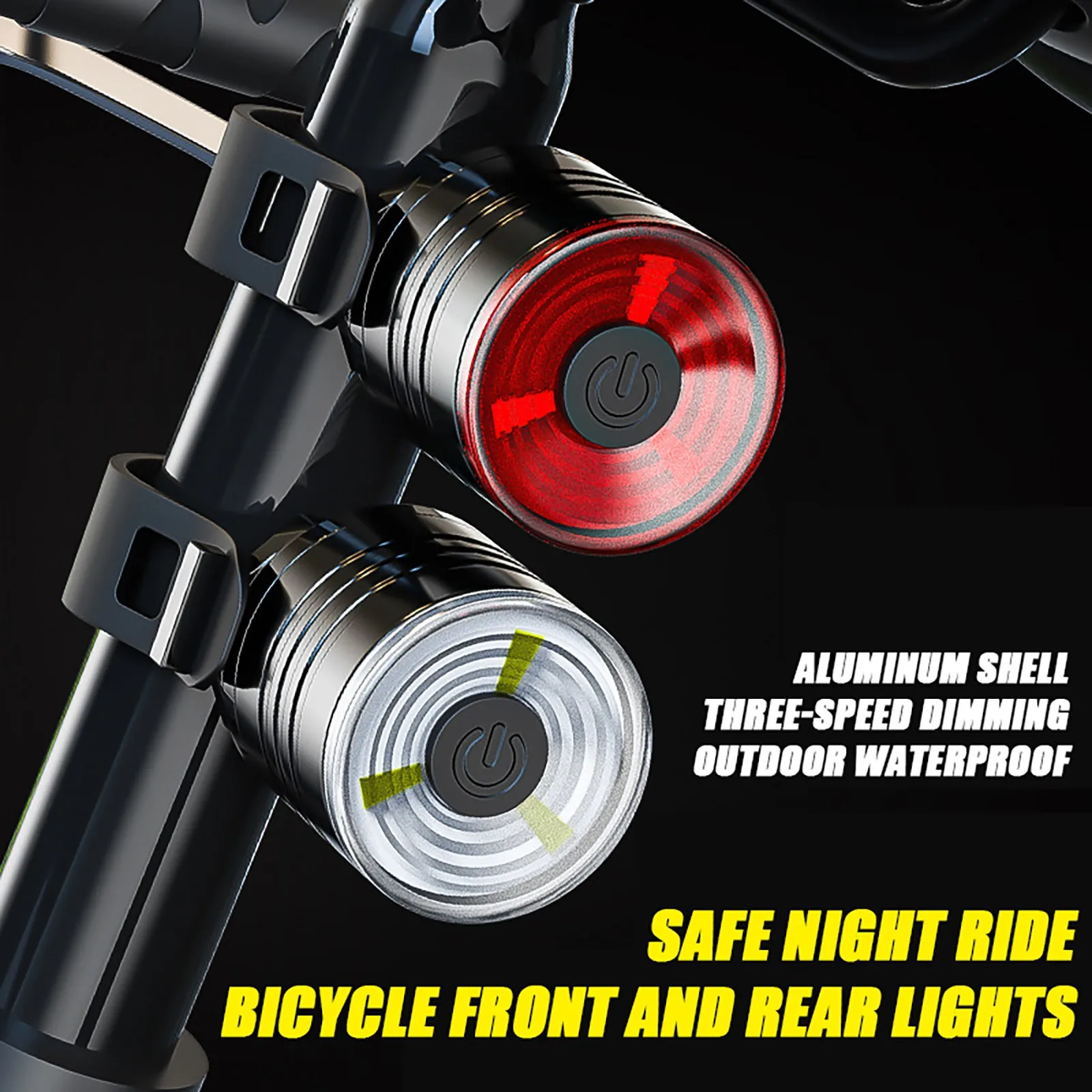 Small Bike Lanterns Led Bicycle Lighting Waterproof Multi-Functional Front Rear Lights For Outdoor Motorcycle Bike Night Cycling
Small Bike Lanterns Led Bicycle Lighting Waterproof Multi-Functional Front Rear Lights For Outdoor Motorcycle Bike Night Cycling