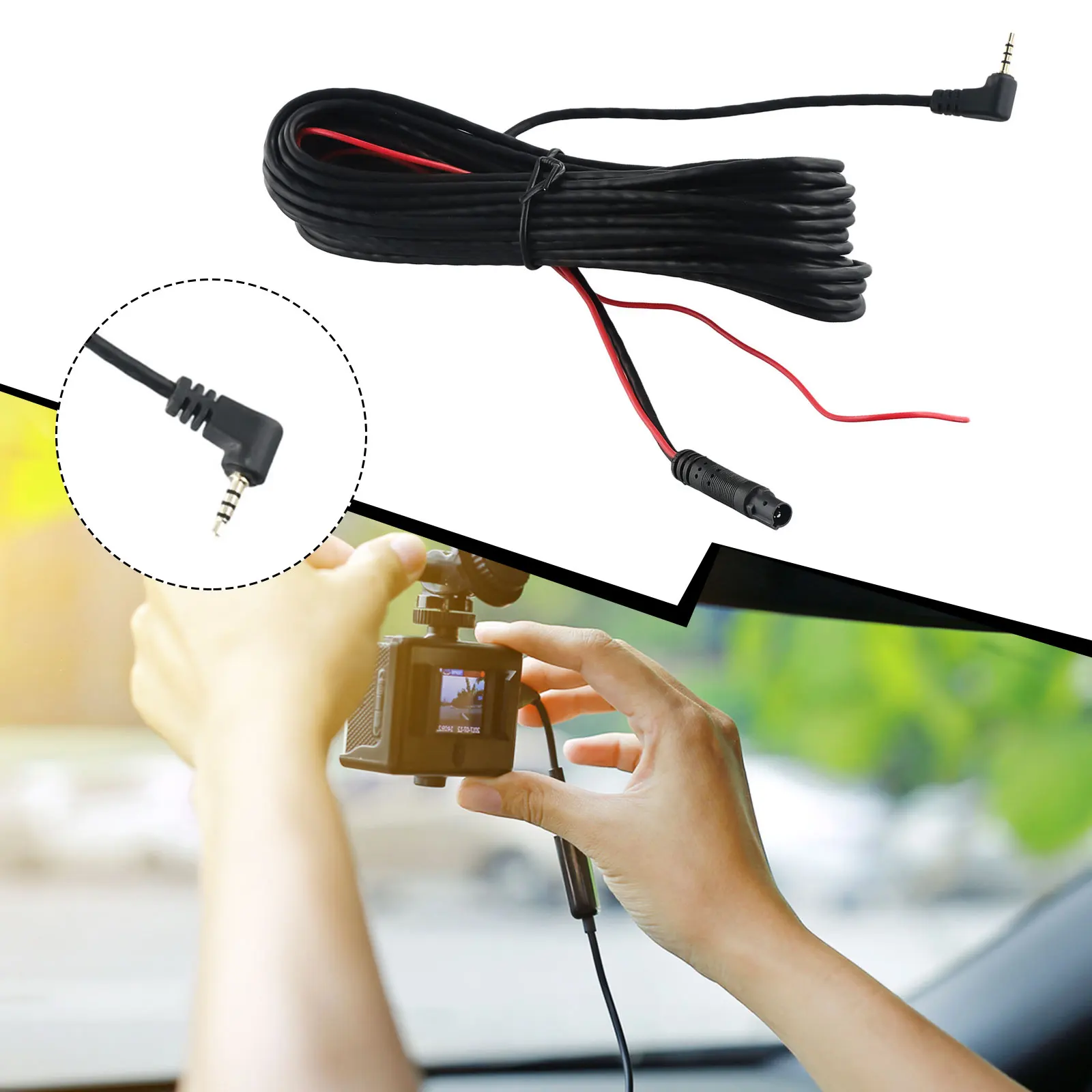 1pc 9M 5-Pin Car Video Extension Cable For Trucks, Campers, Trailers - 250 X 2 X 2 Cm Fit For 12V Power Outlet
1pc 9M 5-Pin Car Video Extension Cable For Trucks, Campers, Trailers - 250 X 2 X 2 Cm Fit For 12V Power Outlet