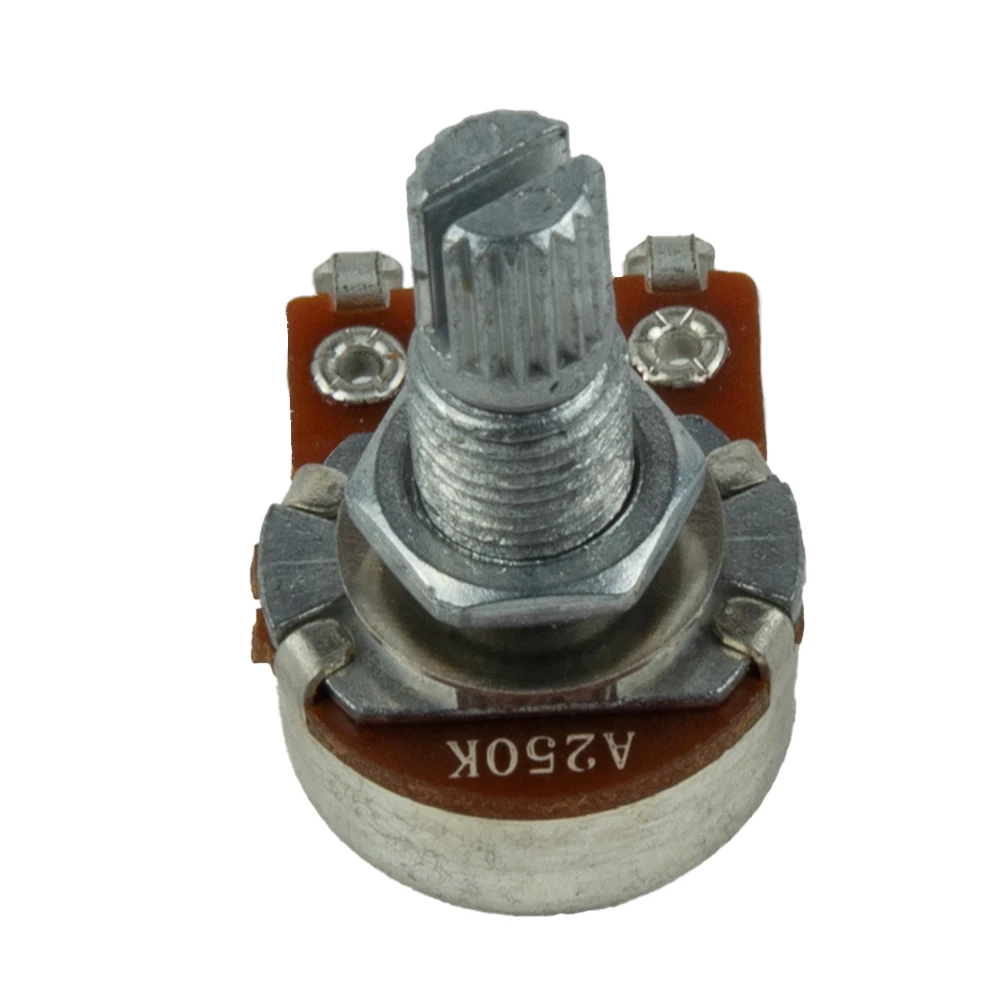 Brand New Guitar Potentiometer Guitar Parts/kits Approx.10g B250K B500K Guitar Volume Tone Metal Plastic Potentiometer 1 Pcs
Brand New Guitar Potentiometer Guitar Parts/kits Approx.10g B250K B500K Guitar Volume Tone Metal Plastic Potentiometer 1 Pcs