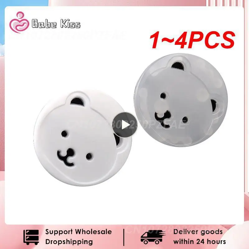 

1~4PCS Baby Safety Child Electric Socket Outlet Plug Protection Security Two Phase Safe Lock Cover Kids Sockets Cover Plugs