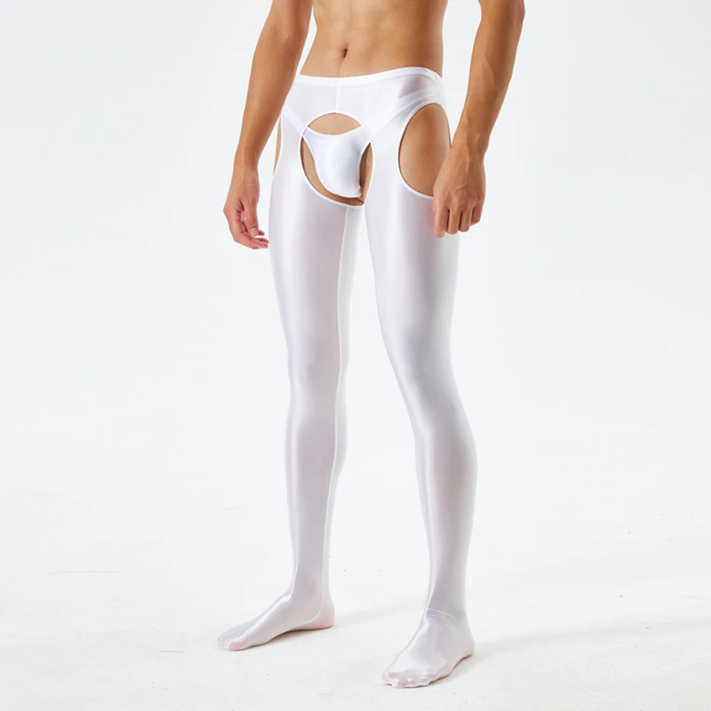 Hollow Out Pantyhose Men Sexy Lingerie Sheer Oil Shiny Glossy Wet Tights Open Crotch Leggings Stretchy Crotchless Stockings A50
Hollow Out Pantyhose Men Sexy Lingerie Sheer Oil Shiny Glossy Wet Tights Open Crotch Leggings Stretchy Crotchless Stockings A50