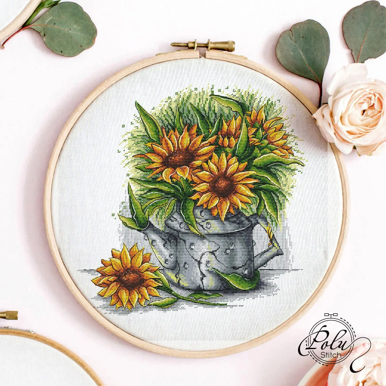 Набор для вышивки крестиком из хлопчатобумажной ткани с подсолнухами, 38-38 дюймов, 14/18/25 карат
Набор для вышивки крестиком из хлопчатобумажной ткани с подсолнухами, 38-38 дюймов, 14/18/25 карат