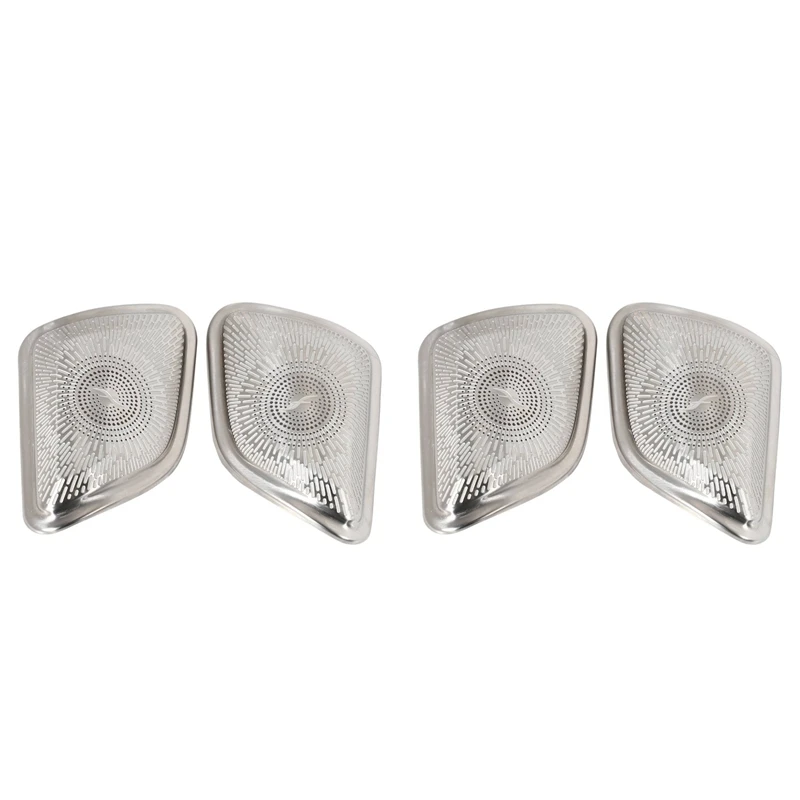 2X Car Aluminum Alloy Speaker Tweeters Cover Trim Accessories For Mercedes-Benz GLE GLS Class W167 X167 2020 
2X Car Aluminum Alloy Speaker Tweeters Cover Trim Accessories For Mercedes-Benz GLE GLS Class W167 X167 2020