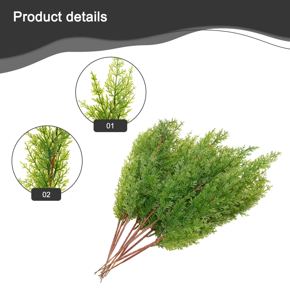 42cm Branch Artificial Leaves Home Office Balcony Garden Pine Cypress Fake Leaf Plants Green 10pcs Accessories
42cm Branch Artificial Leaves Home Office Balcony Garden Pine Cypress Fake Leaf Plants Green 10pcs Accessories