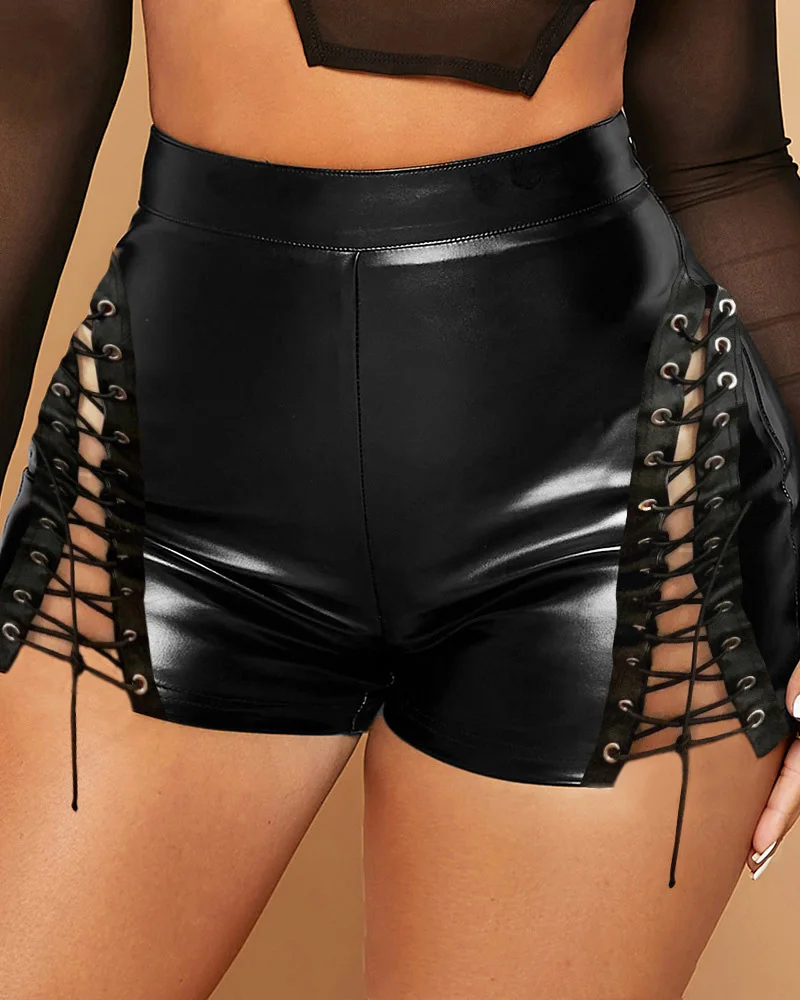 Sexy Nightclub Leather Shorts Women High Waist Bodycon Push Up Black Short Joggers Sports Fitness Clubwear Sexy Slim Shorts Pant
Sexy Nightclub Leather Shorts Women High Waist Bodycon Push Up Black Short Joggers Sports Fitness Clubwear Sexy Slim Shorts Pant