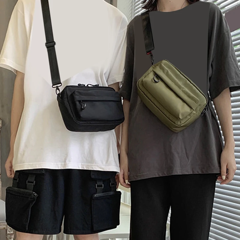 Casual Men Shoulder Messenger Bag Nylon Cell Phone Bag Unisex Crossbody Pack Travel Waist Pack Chest Pouch Backpack
Casual Men Shoulder Messenger Bag Nylon Cell Phone Bag Unisex Crossbody Pack Travel Waist Pack Chest Pouch Backpack