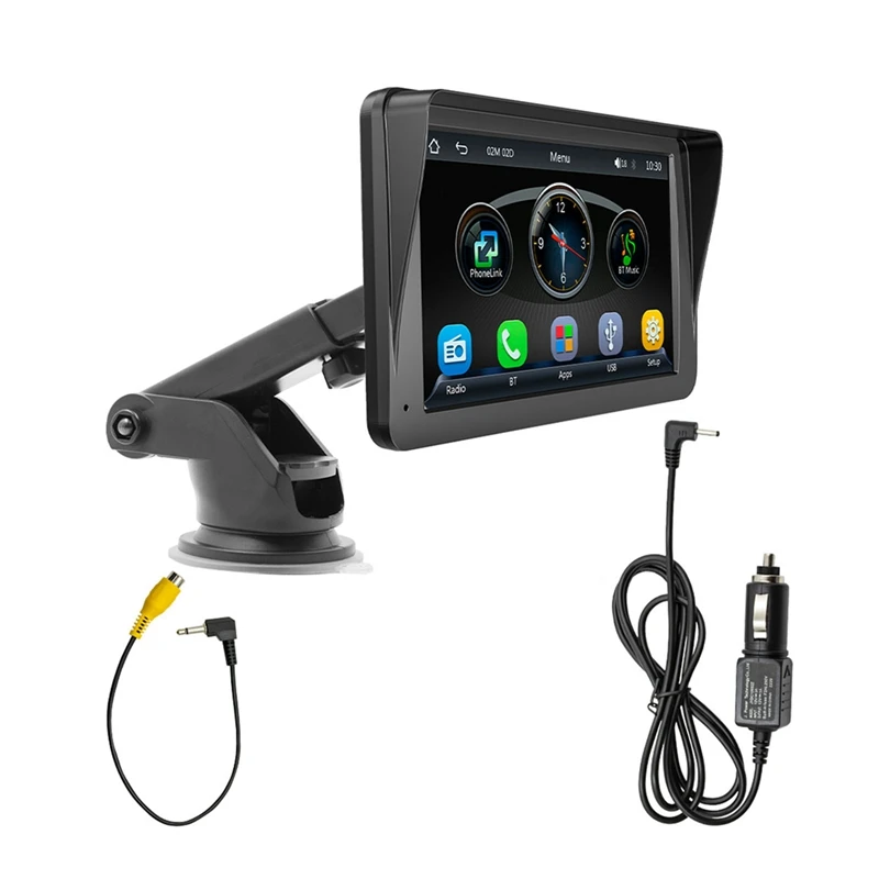 7-дюймовый портативный беспроводной Carplay экран Carplay Mp5 автомобильный MP5-плеер GPS универсальный
7-дюймовый портативный беспроводной Carplay экран Carplay Mp5 автомобильный MP5-плеер GPS универсальный