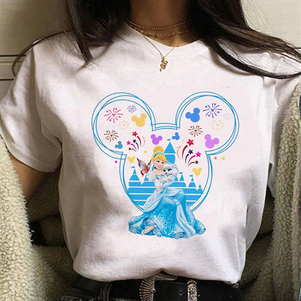 Disney Cinderella Print Mom and Daughter Matching Clothes Aesthetic Fashion Mickey Element T-shirt Disneyland Vacation Mode Tees
Disney Cinderella Print Mom and Daughter Matching Clothes Aesthetic Fashion Mickey Element T-shirt Disneyland Vacation Mode Tees