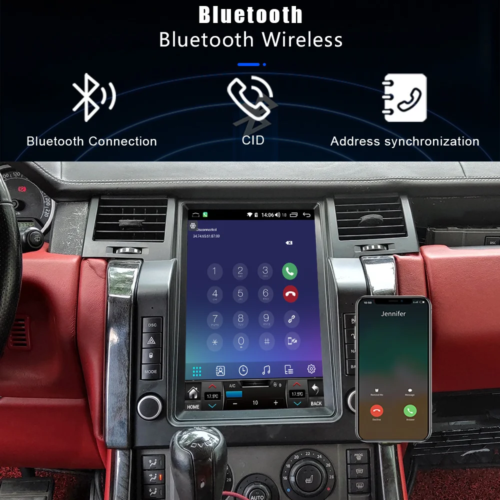 Для Land Range Rover 2005-2009 Tesla Screen 12,1 дюймов 8 + 256G Android 11,0 Автомобильный мультимедийный радиоплеер Авто Стерео GPS навигация
Для Land Range Rover 2005-2009 Tesla Screen 12,1 дюймов 8 + 256G Android 11,0 Автомобильный мультимедийный радиоплеер Авто Стерео GPS навигация