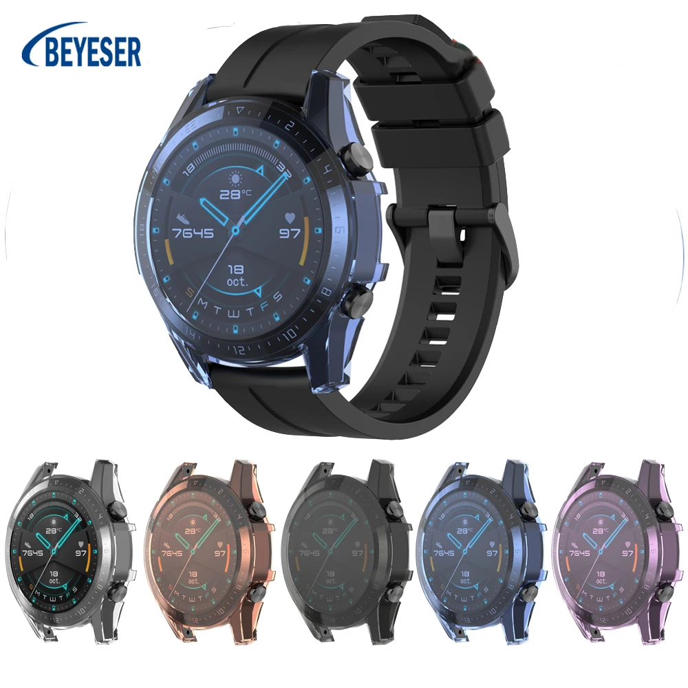 Подходит для Huawei Watch GT2 42/46 мм ТПУ защитный чехол рамка сменный противоударный защитный чехол полное покрытие
Подходит для Huawei Watch GT2 42/46 мм ТПУ защитный чехол рамка сменный противоударный защитный чехол полное покрытие