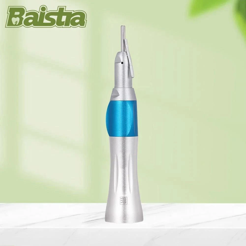 

Dental Low Speed Straight Handpiece 1:1 With External Irrigation Pipe 135℃ Autoclave Sterilization Dentistry Surgical Tools