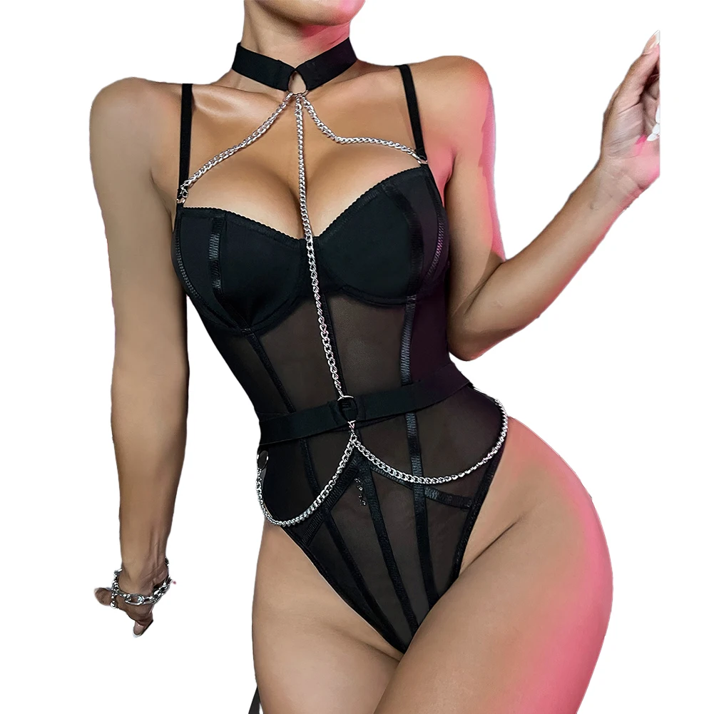 Sexy Women Bodysuit Lace See Though Sleepwear Snap Crotch Underwire Nightwear Backless Dance Party Clubwear Erotic Lingerie
Sexy Women Bodysuit Lace See Though Sleepwear Snap Crotch Underwire Nightwear Backless Dance Party Clubwear Erotic Lingerie