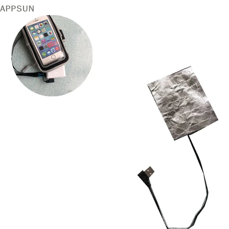 Usb Electric Heated Mobile Phone Heater Pad Electric Heating Sheet Warmer Pad Protection Warming Pad
Usb Electric Heated Mobile Phone Heater Pad Electric Heating Sheet Warmer Pad Protection Warming Pad