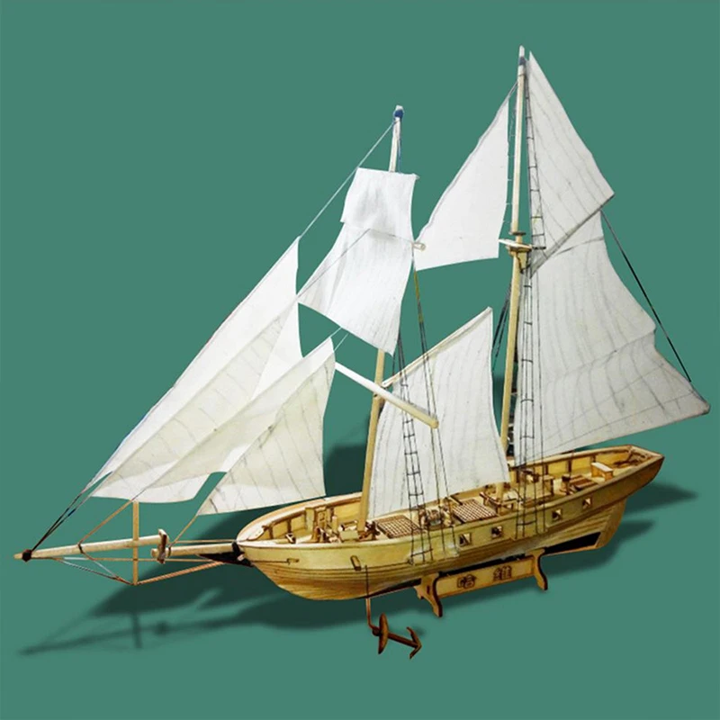 

Набор для строительства корабля, Классический Деревянный Парусный корабль, модель «сделай сам», ремесла для дома и офиса, древнее украшение, подарок для детей и друзей