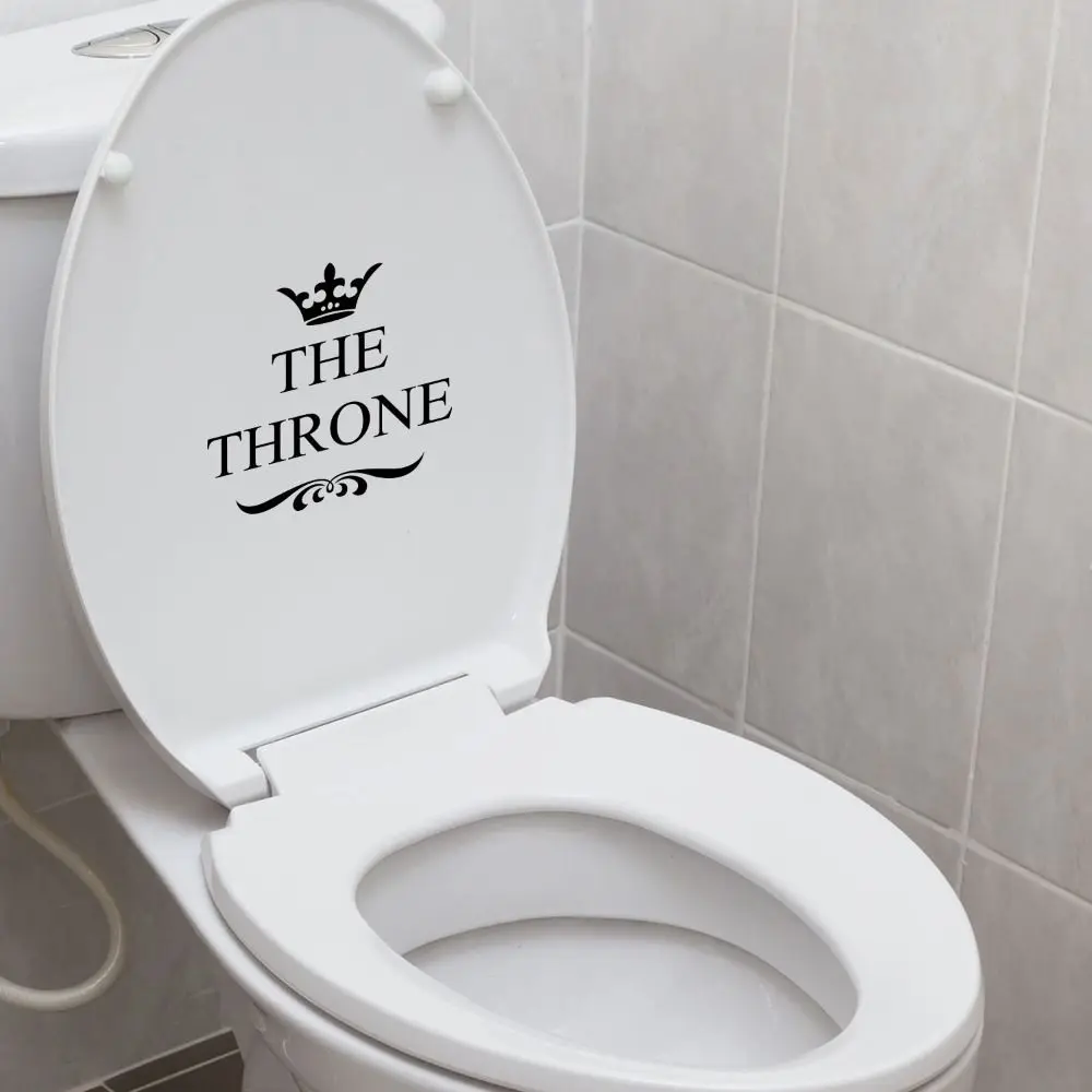 Crown Crown Toilet Sticker 3D WC Sign Bathroom Decorative Painting Self-Adhesive Waterproof Toilet Door Stickers Toilet Decor 
Crown Crown Toilet Sticker 3D WC Sign Bathroom Decorative Painting Self-Adhesive Waterproof Toilet Door Stickers Toilet Decor