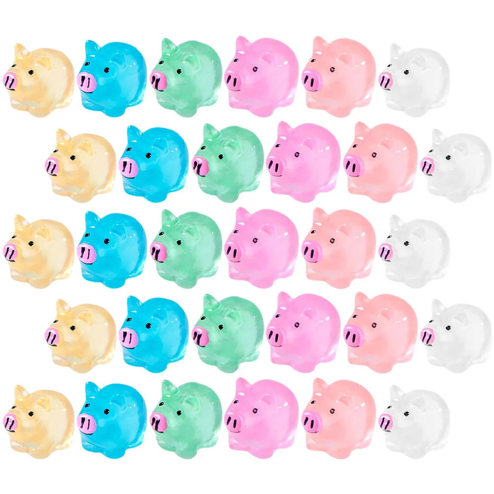 Luminous Mini Resin Pigs Tiny Glow The Dark Miniature Pig Statue Mini Resin Animals Fairy Garden Landscape Aquarium Decorative
Luminous Mini Resin Pigs Tiny Glow The Dark Miniature Pig Statue Mini Resin Animals Fairy Garden Landscape Aquarium Decorative