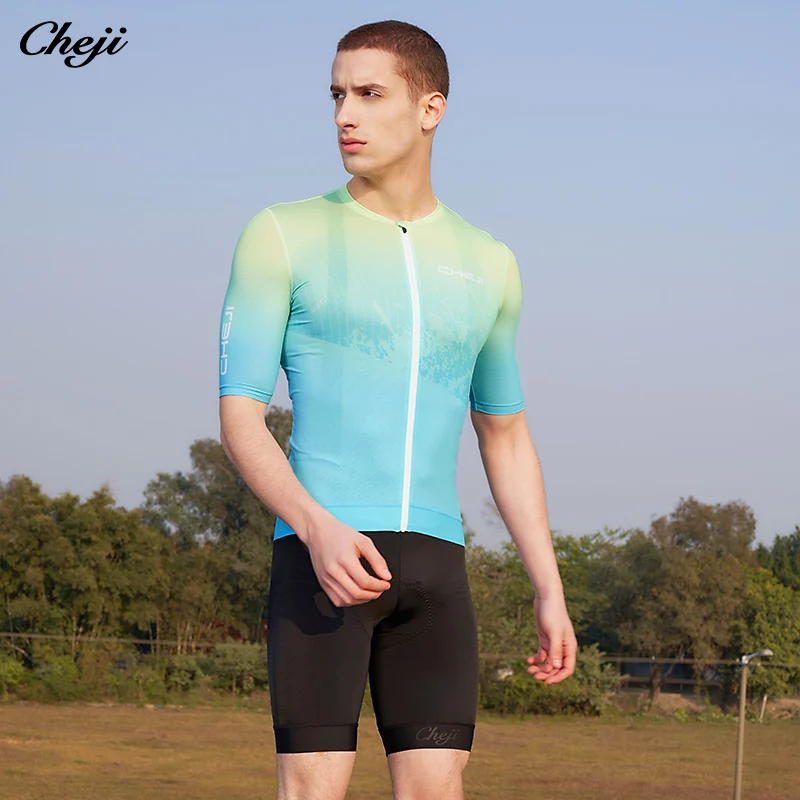 cheji Cycling clothing Men's short sleeved tops summer quick drying breathable high-quality custom
cheji Cycling clothing Men's short sleeved tops summer quick drying breathable high-quality custom