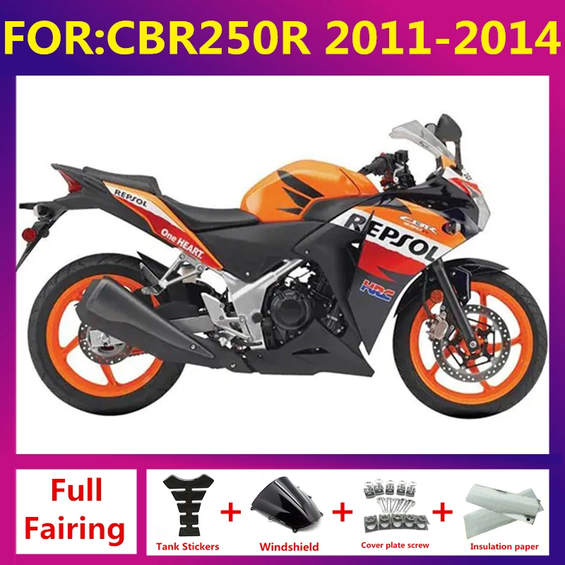 Для CBR250 CBR250R 2011 2012 2013 2014 мотоциклетный полный комплект обтекателей ABS форма для литья под давлением для кузовных работ Обтекатели комплекты zxmt set repsol
Для CBR250 CBR250R 2011 2012 2013 2014 мотоциклетный полный комплект обтекателей ABS форма для литья под давлением для кузовных работ Обтекатели комплекты zxmt set repsol
