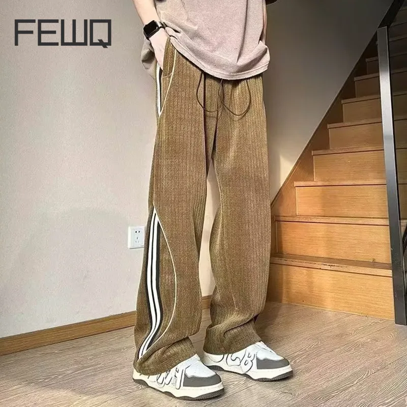 FEWQ Men's Pants Trendy Spring Autumn American Straight 2023 Contrast Color Wide Leg Male Trousers Corduroy Fashion 24X2147
FEWQ Men's Pants Trendy Spring Autumn American Straight 2023 Contrast Color Wide Leg Male Trousers Corduroy Fashion 24X2147