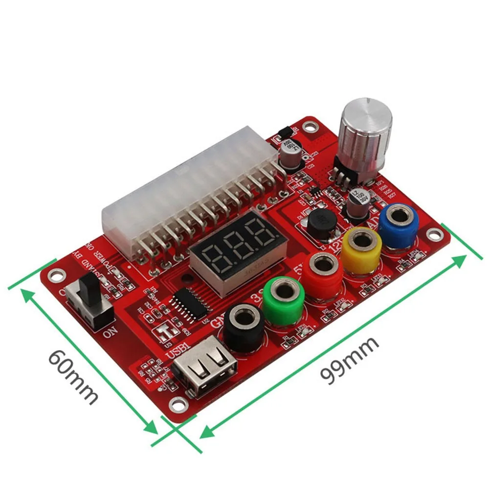 ATX 24PIN Power Regulator Board ATX Power Adapter Board Accessories Acrylic Enclosure Kit Power Divider Board Power Strip
ATX 24PIN Power Regulator Board ATX Power Adapter Board Accessories Acrylic Enclosure Kit Power Divider Board Power Strip