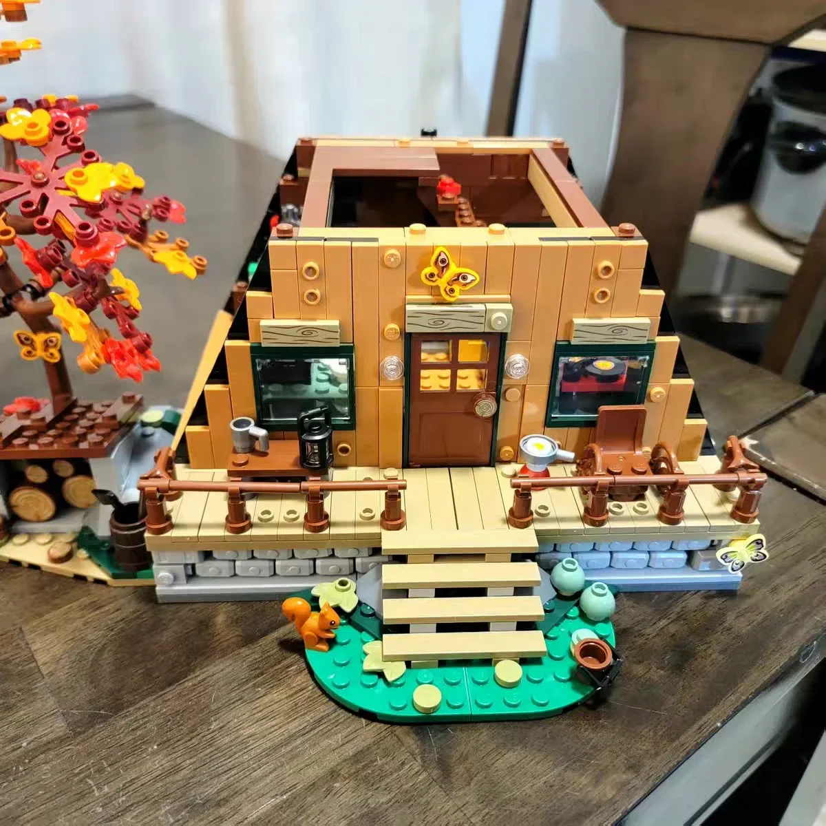 Ideas Expert MOC A Frame Cabin House Bricks Toy Ideas Expert MOC A Frame Cabin House Bricks Toy