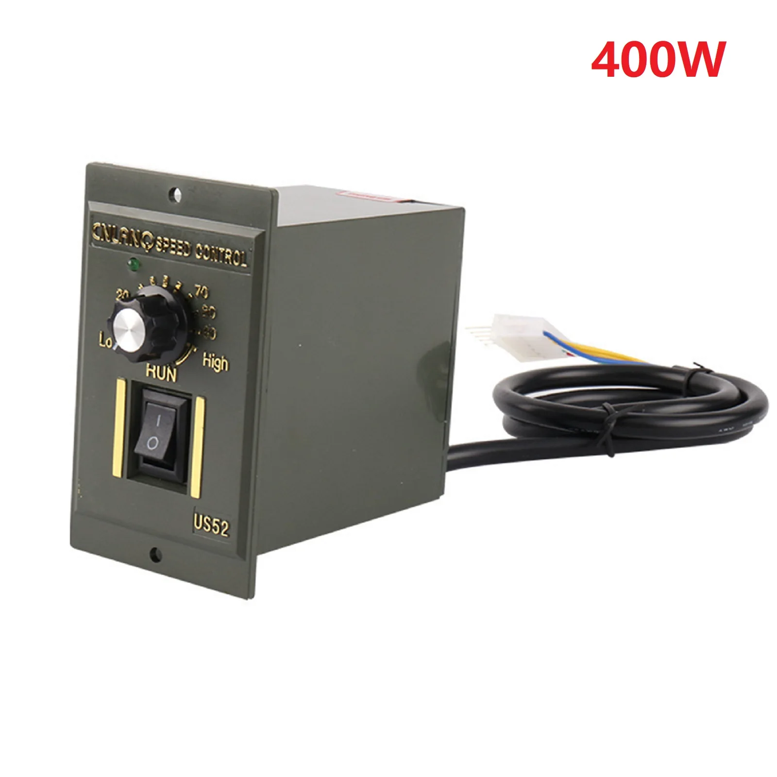 US-52 Speed Controller 400W 120W 60W AC220V Motor Speed Controller Motor Speeds Pinpoint Regulator Control Device
US-52 Speed Controller 400W 120W 60W AC220V Motor Speed Controller Motor Speeds Pinpoint Regulator Control Device