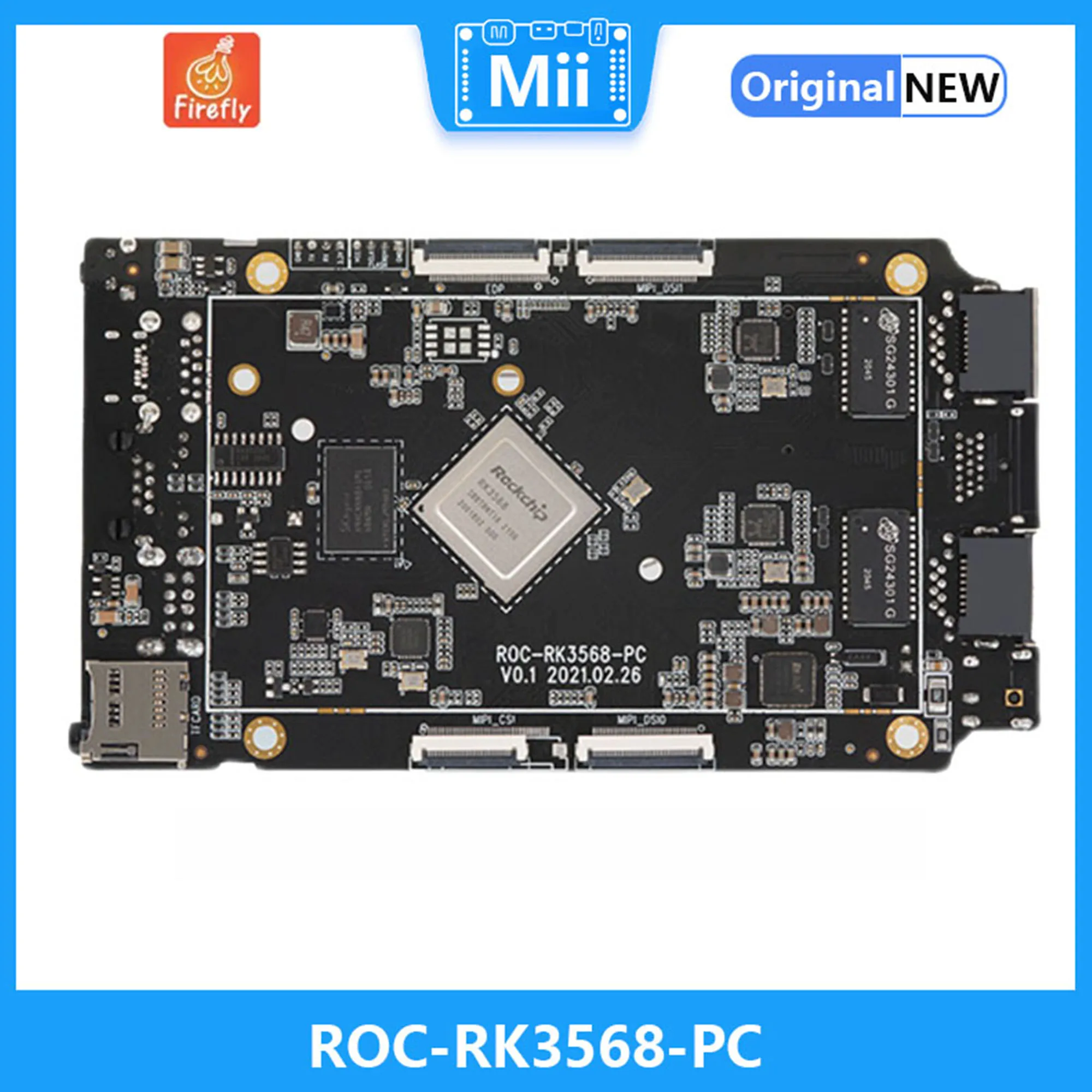 ROC-RK3568-PC Quad-Core 64-Bit Mini Computer, Open source IoT artificial intelligence development board 512G SSD
ROC-RK3568-PC Quad-Core 64-Bit Mini Computer, Open source IoT artificial intelligence development board 512G SSD
