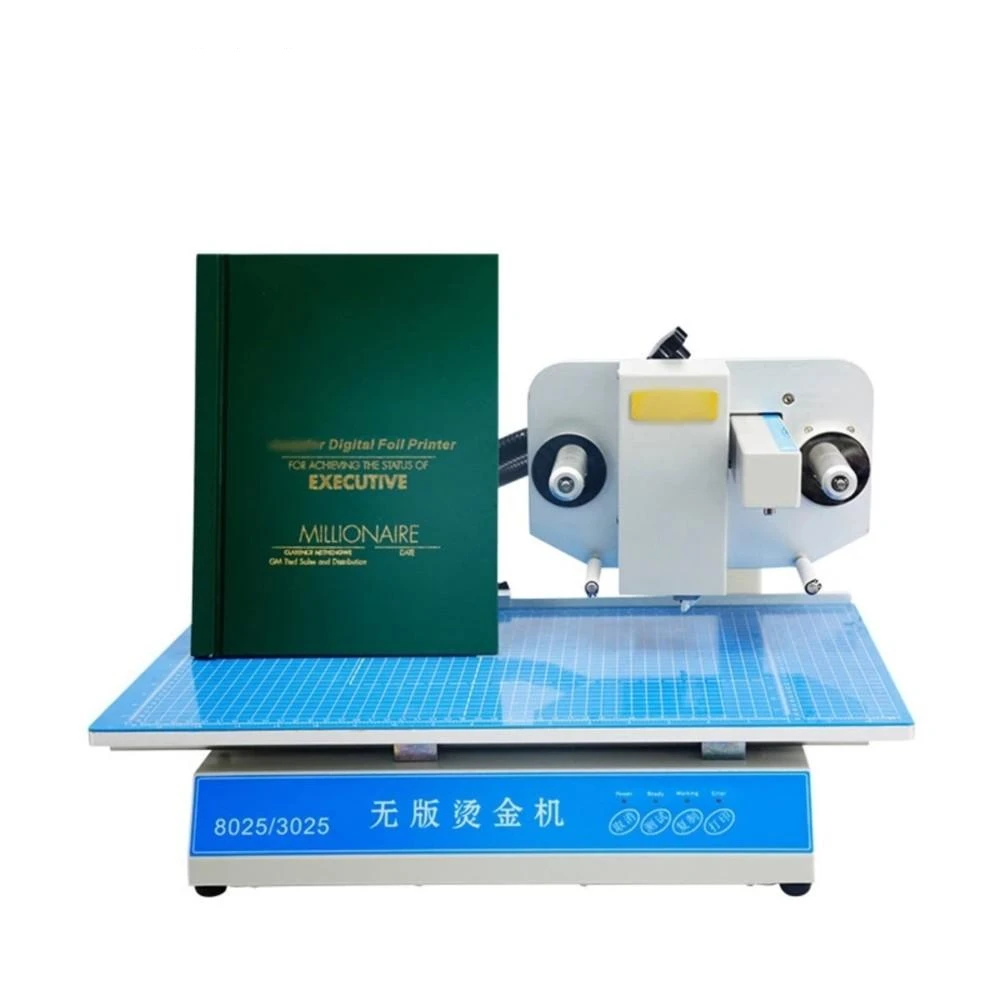 Flatbed Digital Aluminium Hot Gold Foil Stamping Printer Automatic Printing Machine for invitation letter book cover
Flatbed Digital Aluminium Hot Gold Foil Stamping Printer Automatic Printing Machine for invitation letter book cover