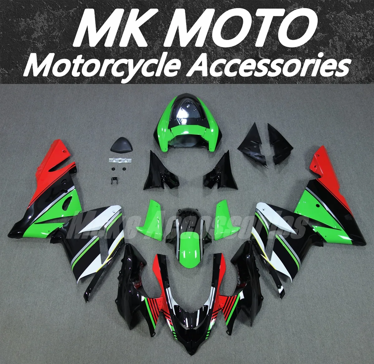 

Motorcycle Fairings Kit Fit For zx-10r 2004-2005 Bodywork Set High Quality ABS Injection New Ninja Green Black Red