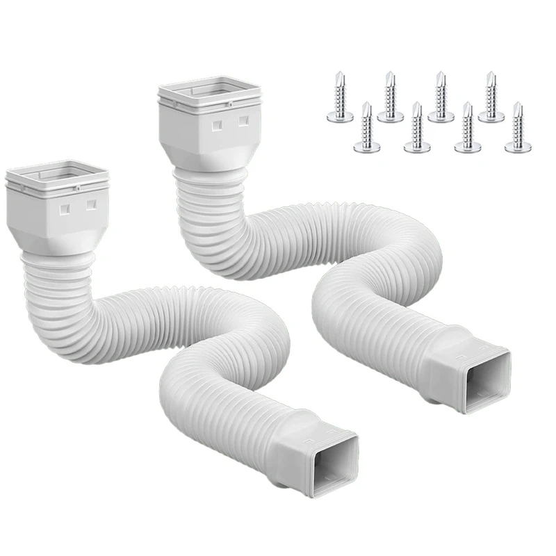 Gutter Extender Downspout Extension Flexible Telescopic Extension Pipe Downspout Drain Extenders Connector Rain Water Drain
Gutter Extender Downspout Extension Flexible Telescopic Extension Pipe Downspout Drain Extenders Connector Rain Water Drain