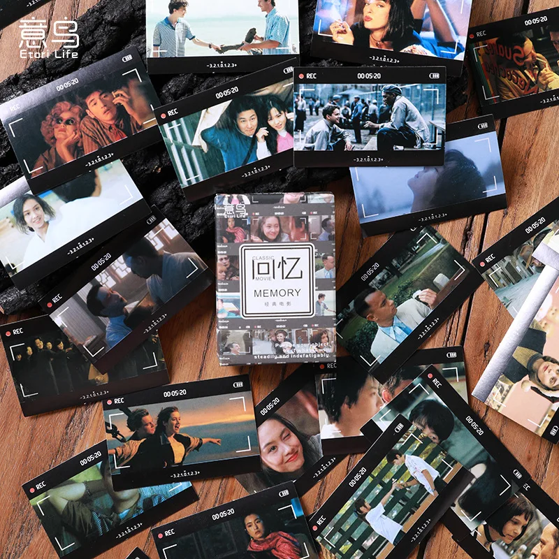 46Pcs/Box Memory Series Vintage Classic Movie Decorative Sticker Retro Film Aesthetic Art Sticker Scrapbooking Label Diary Deco
46Pcs/Box Memory Series Vintage Classic Movie Decorative Sticker Retro Film Aesthetic Art Sticker Scrapbooking Label Diary Deco