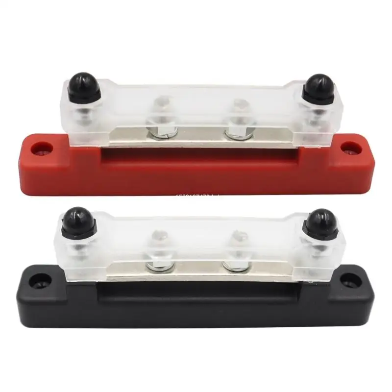 Bus Bar Power Distribution Block Screw Terminal Block with Cover for Car Boat Dropship
Bus Bar Power Distribution Block Screw Terminal Block with Cover for Car Boat Dropship
