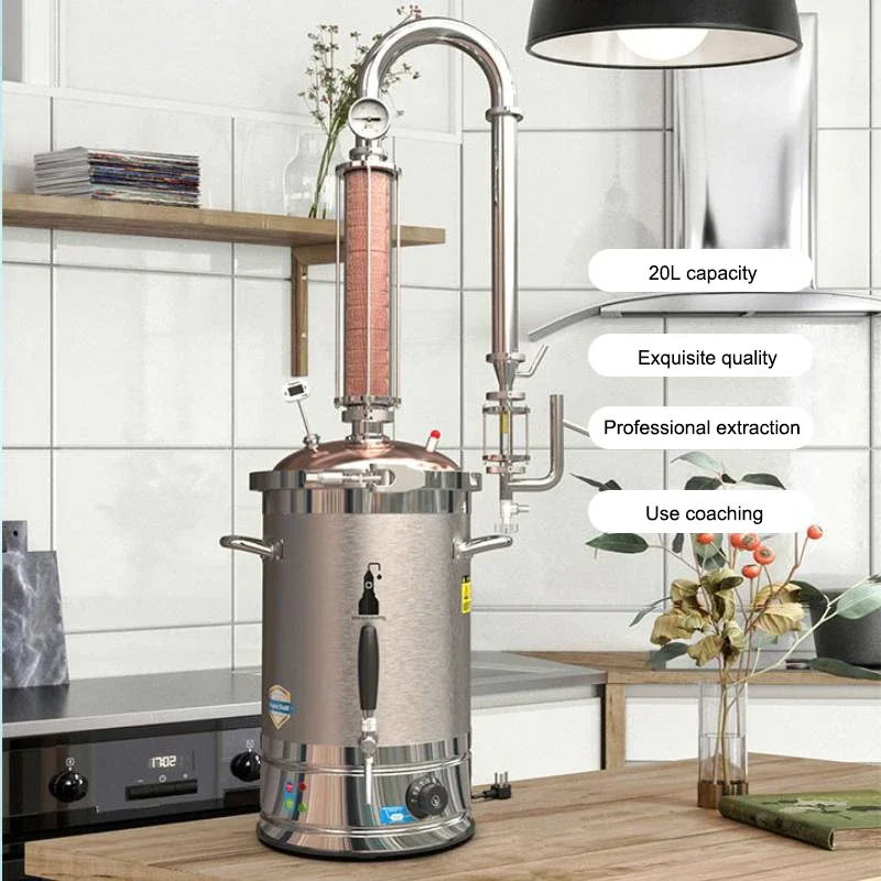 65L 30L Distiller Household distillation machine pure dew essential oil machine extraction distilled water distiller equipment
65L 30L Distiller Household distillation machine pure dew essential oil machine extraction distilled water distiller equipment